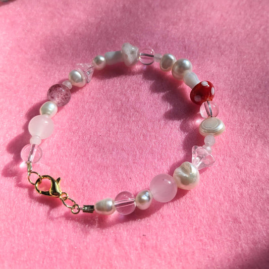 Enchanted Forest Pearl Bracelet